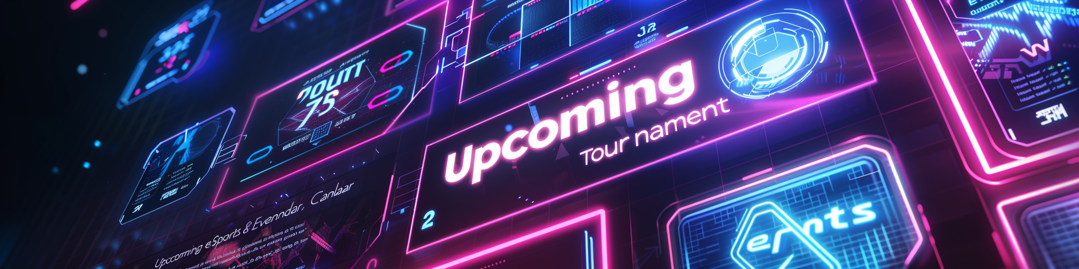 esports tournaments calendar banner